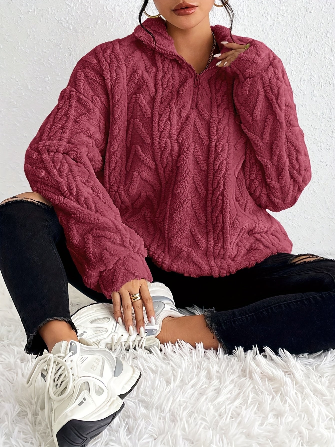 CLARE - Warm Knit Sweater