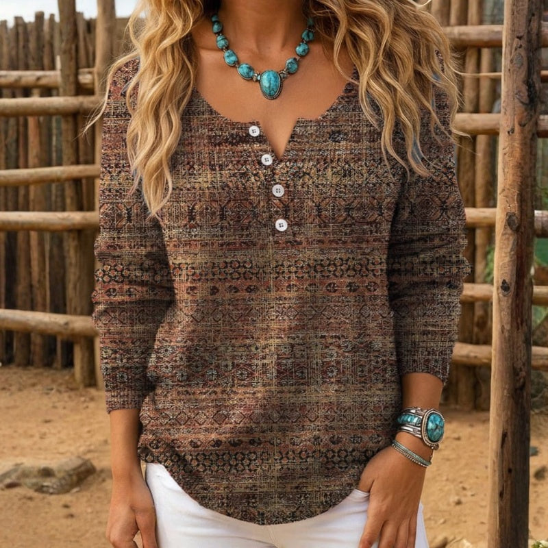 Casual Vintage Blouse