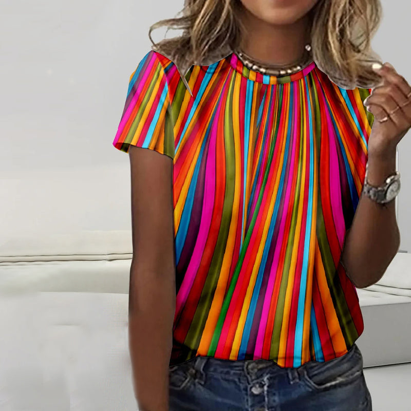 Casual Striped T-Shirt