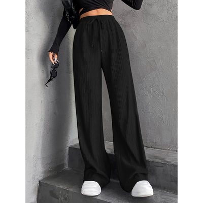 ZABBY - Casual Wide Leg Comfy Everyday Pants