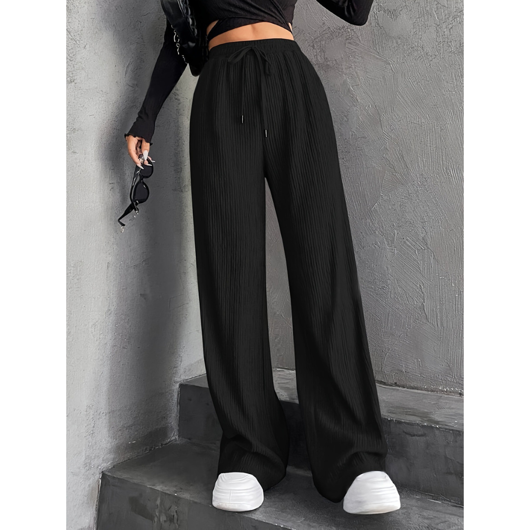 BERNILA – Casual Wide Waist Comfy Everyday Pants