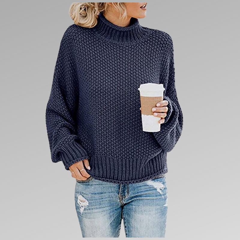 Braelyn - Elegant Roll Neck Jumper