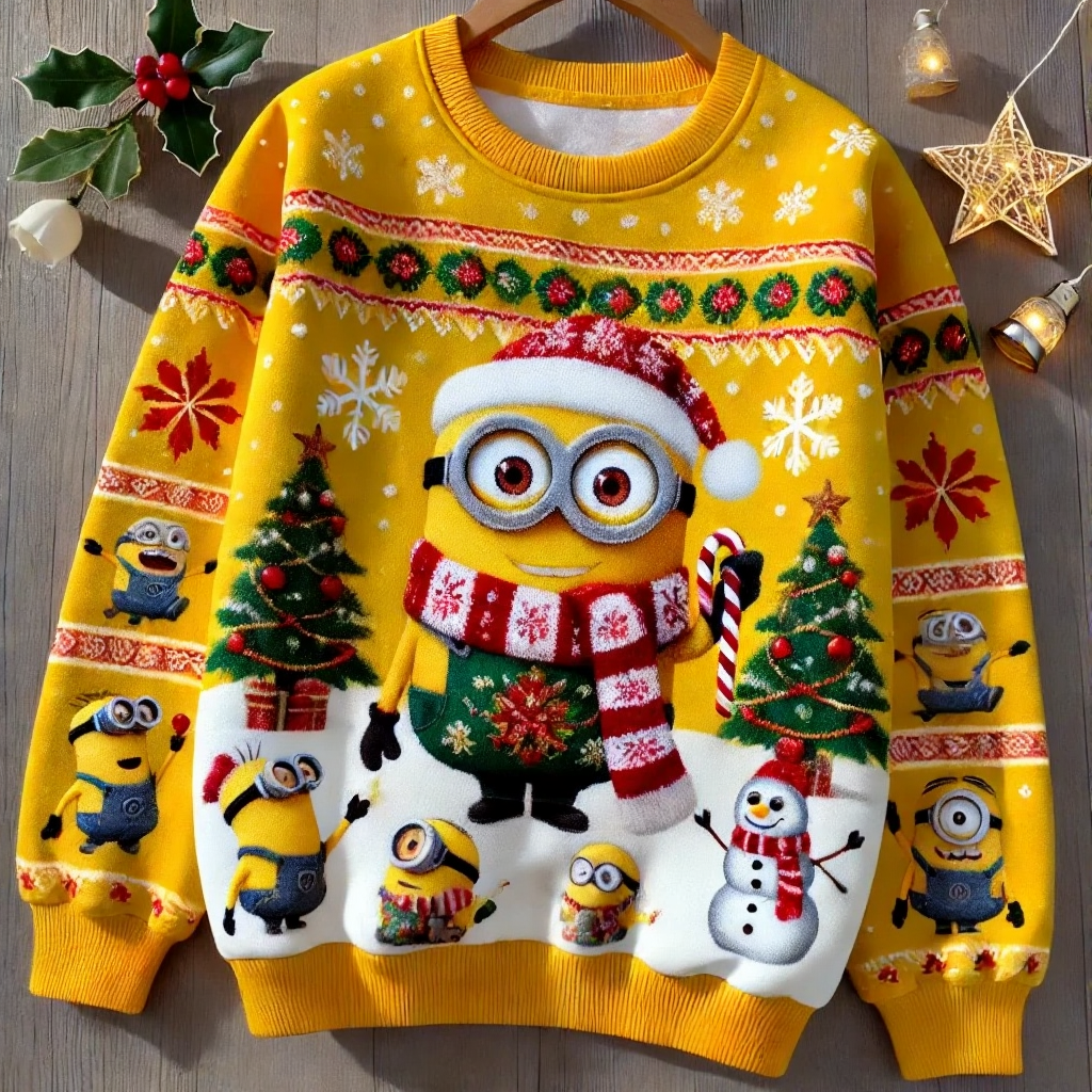 Minions Christmas Hoodie