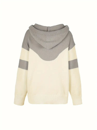 RÍONA - Dual-Tone Cosy Hoodie