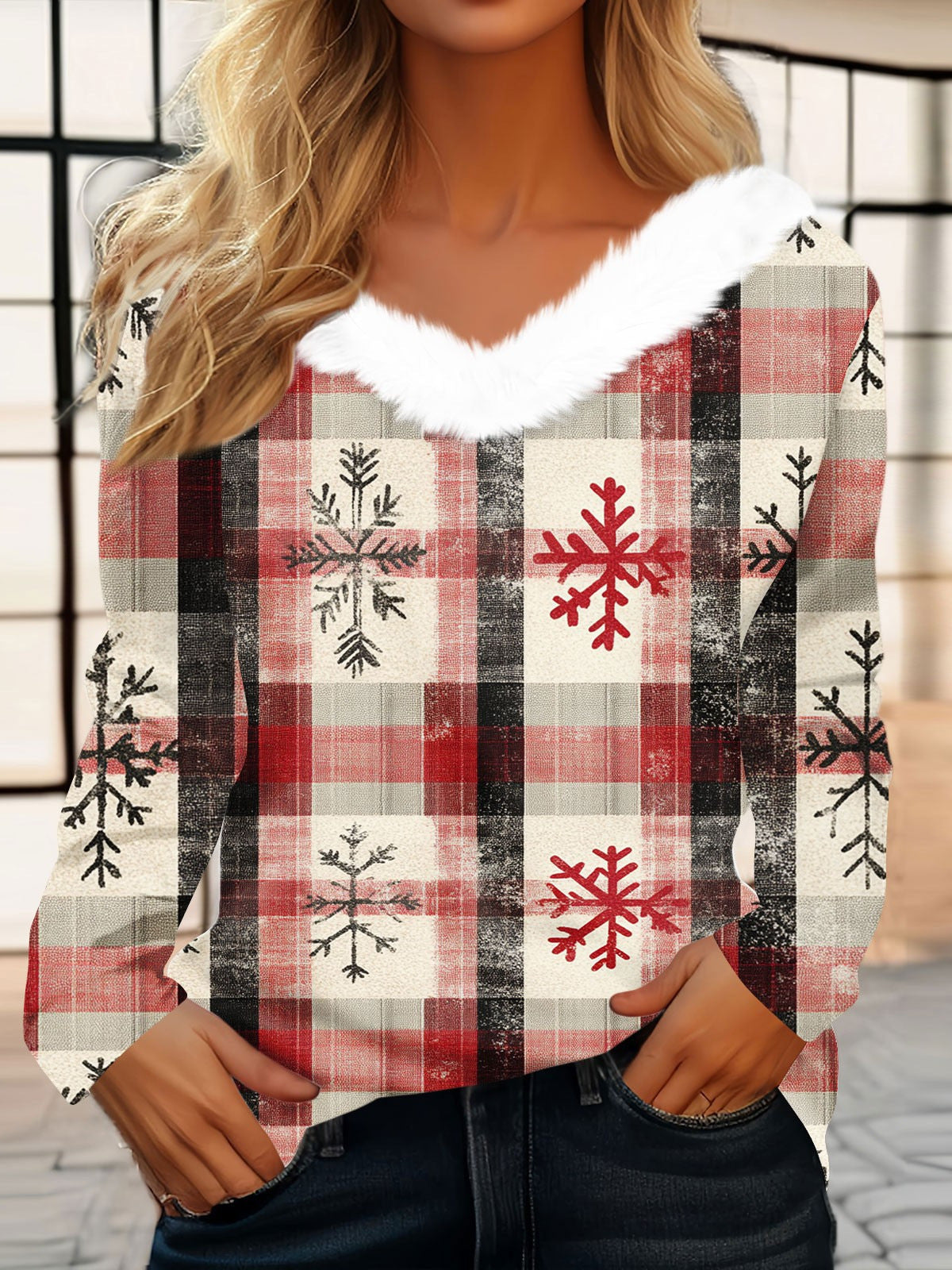 Maria – Holiday Spirit Top