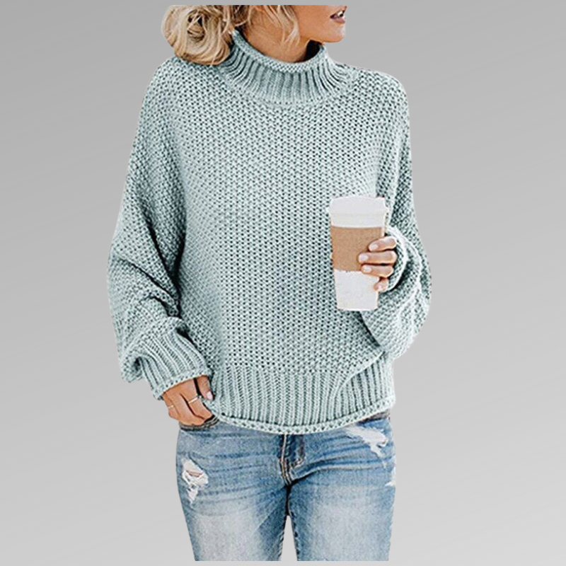 Braelyn - Elegant Roll Neck Jumper