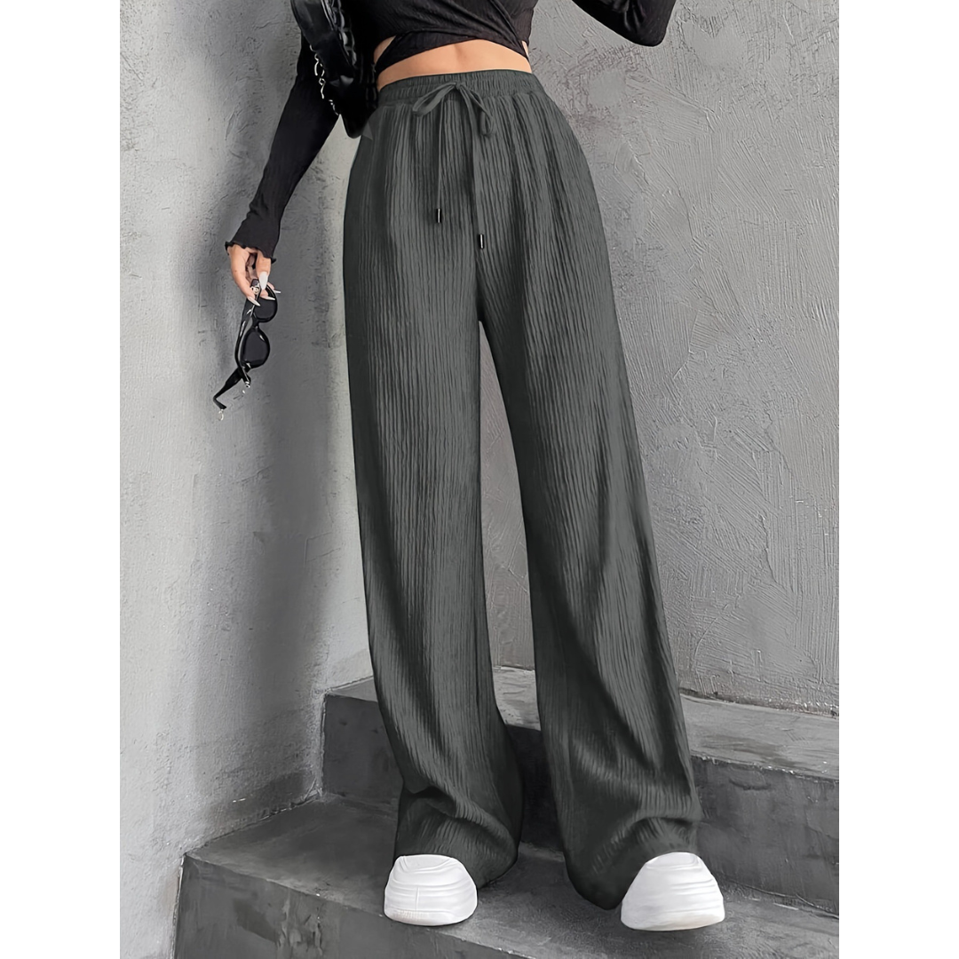 BERNILA – Casual Wide Waist Comfy Everyday Pants
