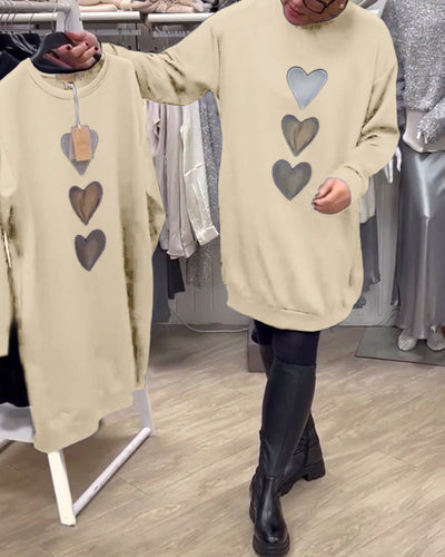 BRIANA - Casual Sweatshirt Dress