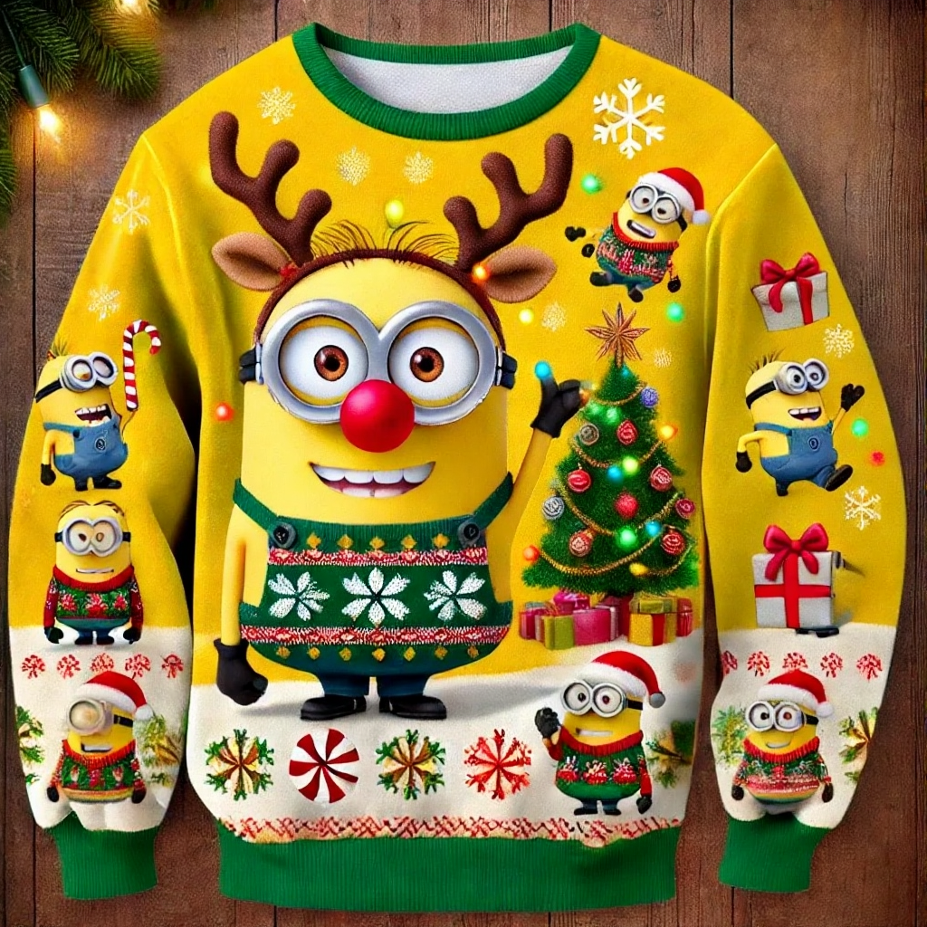 Minions Christmas Hoodie