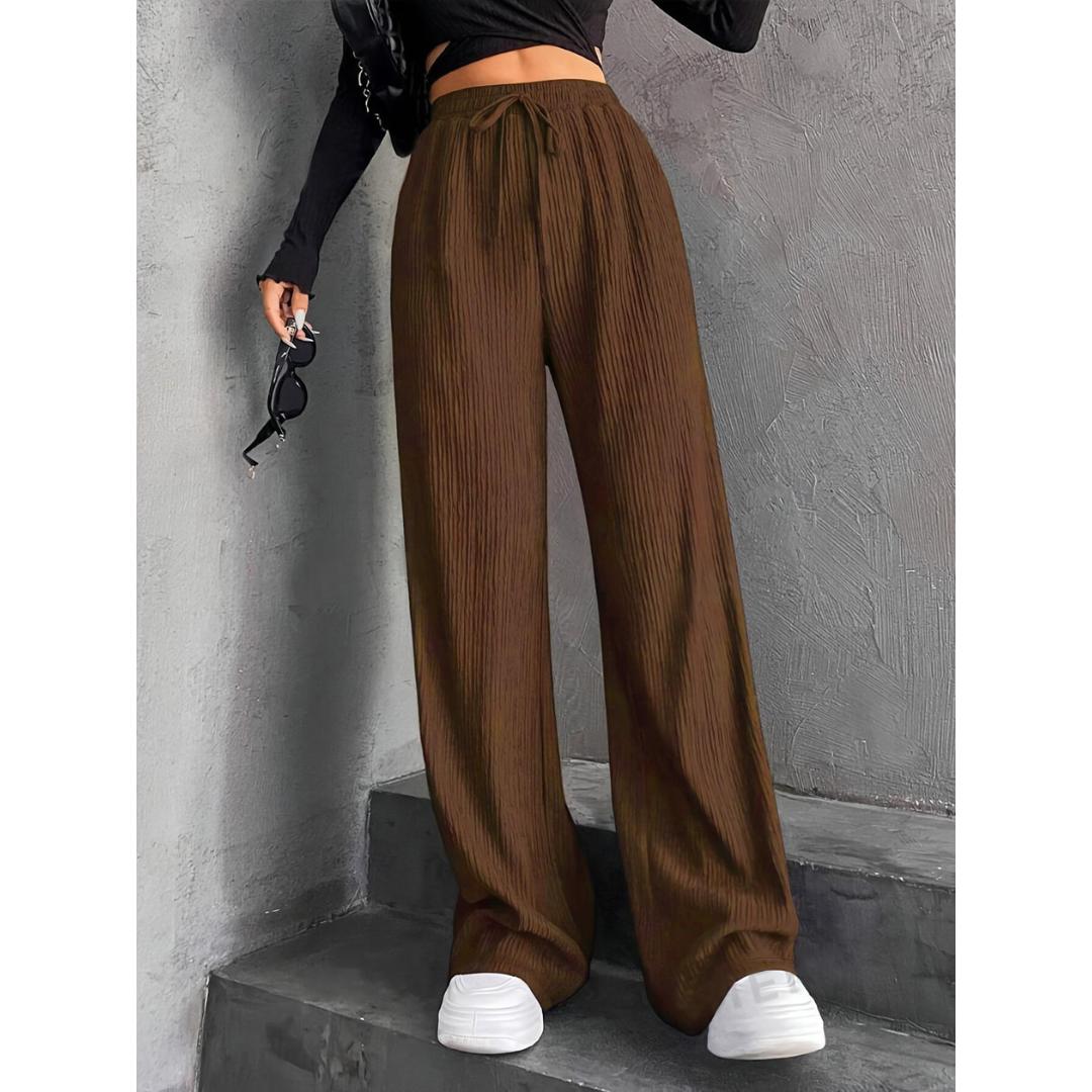 BERNILA – Casual Wide Waist Comfy Everyday Pants