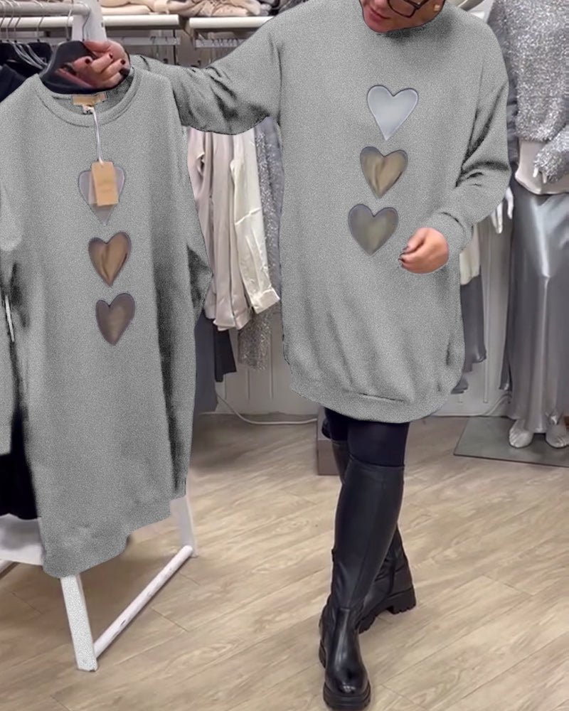 BRIANA - Casual Sweatshirt Dress