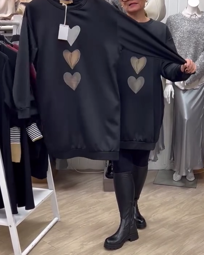 BRIANA - Casual Sweatshirt Dress