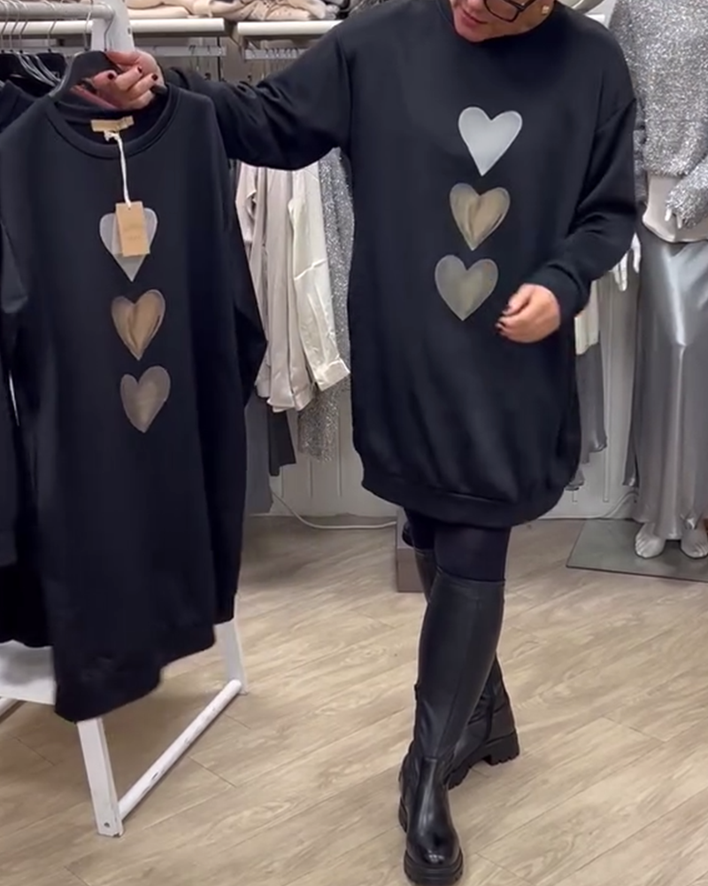 BRIANA - Casual Sweatshirt Dress