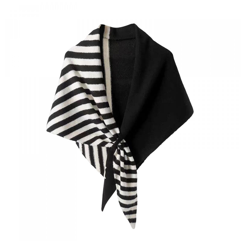 Warm Striped Shawl