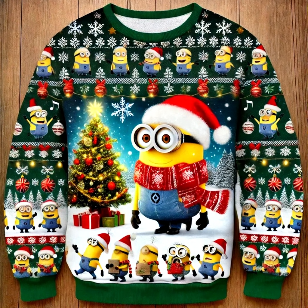 Minions Christmas Hoodie