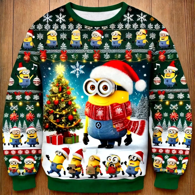 Minions Christmas Hoodie