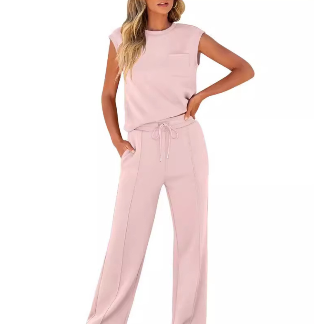 KAIYA – Casual Summer Soft Lounge Co-Ord
