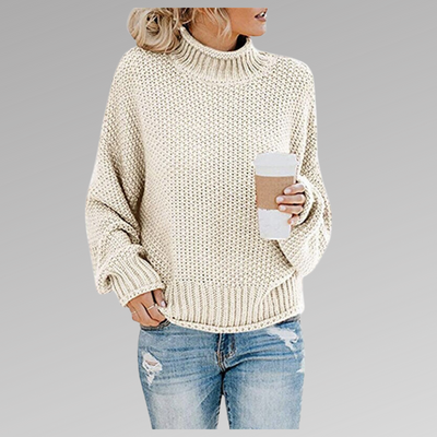 Braelyn - Elegant Roll Neck Jumper