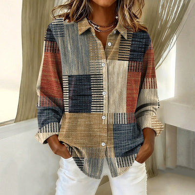 Vintage Colour Block Shirt