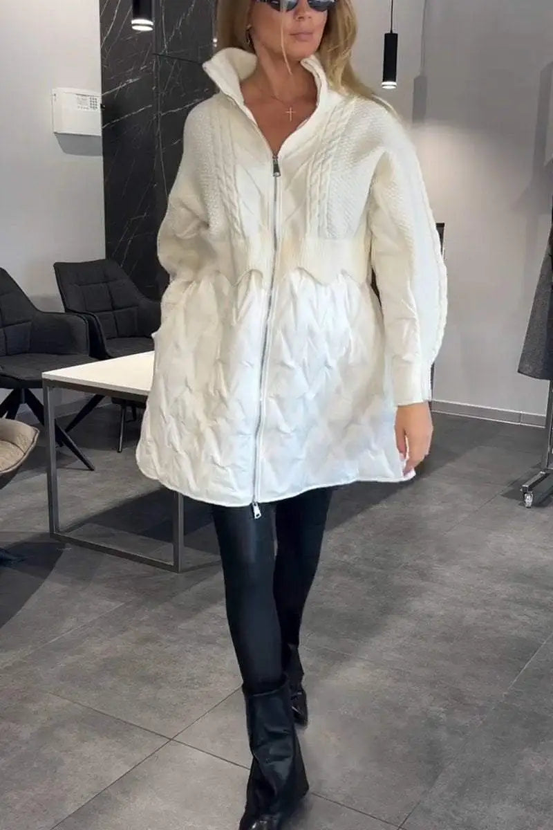 MAIREAD - Quilted Hybrid Jacket