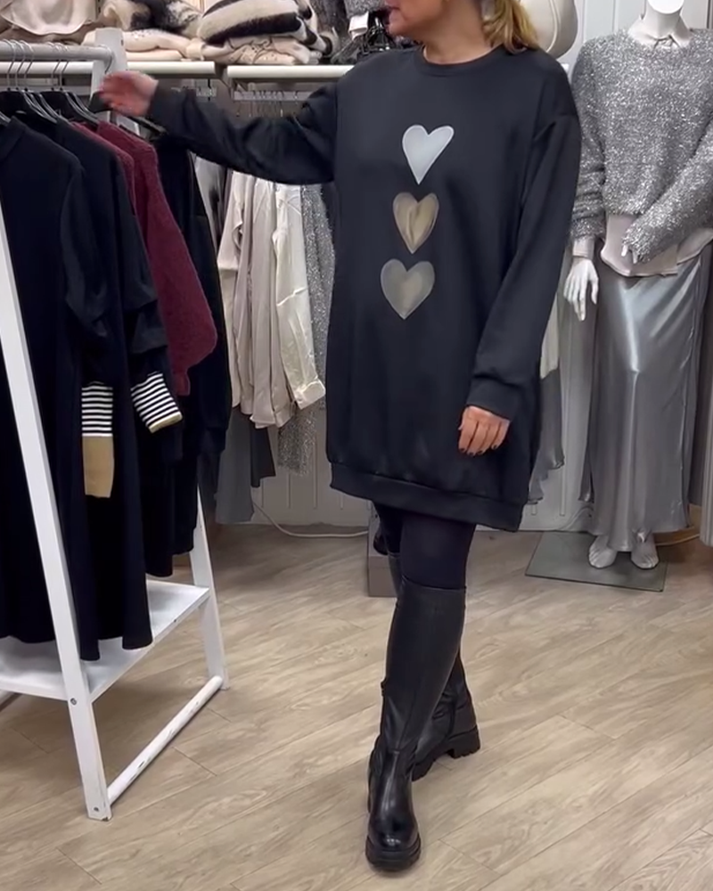 BRIANA - Casual Sweatshirt Dress