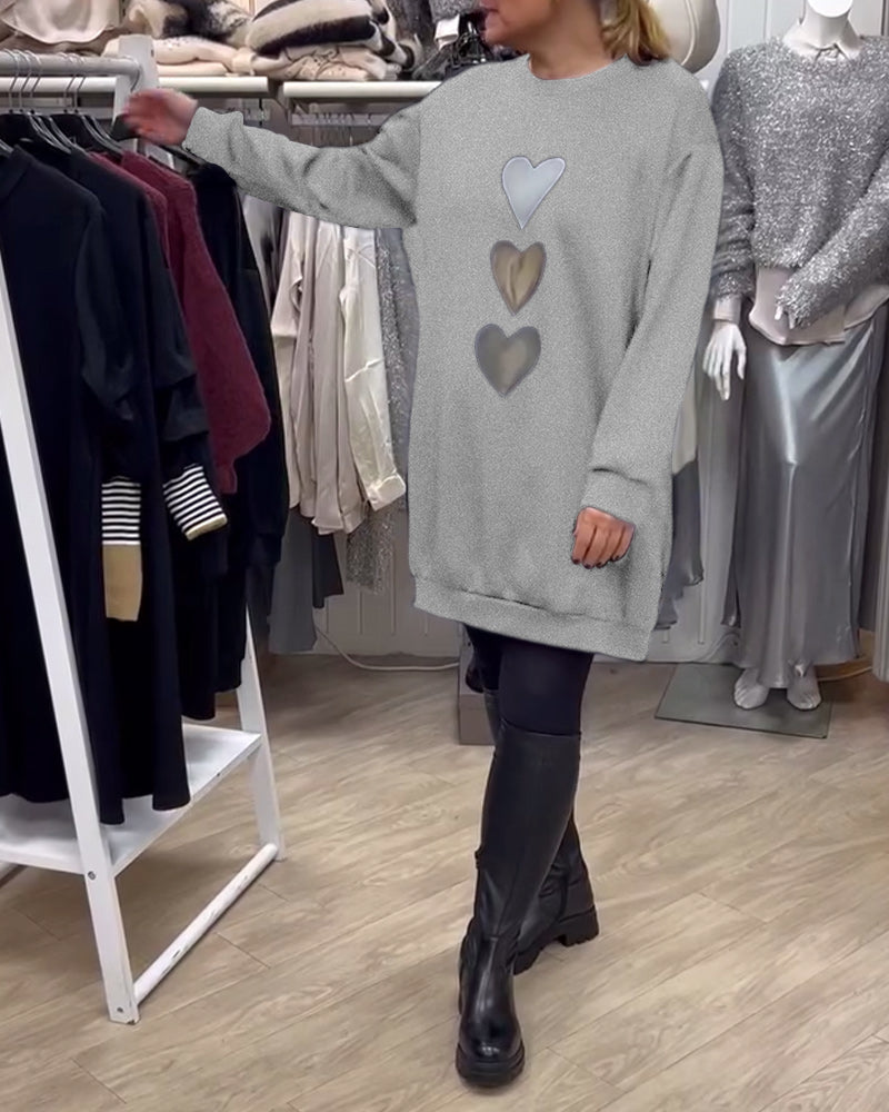 BRIANA - Casual Sweatshirt Dress