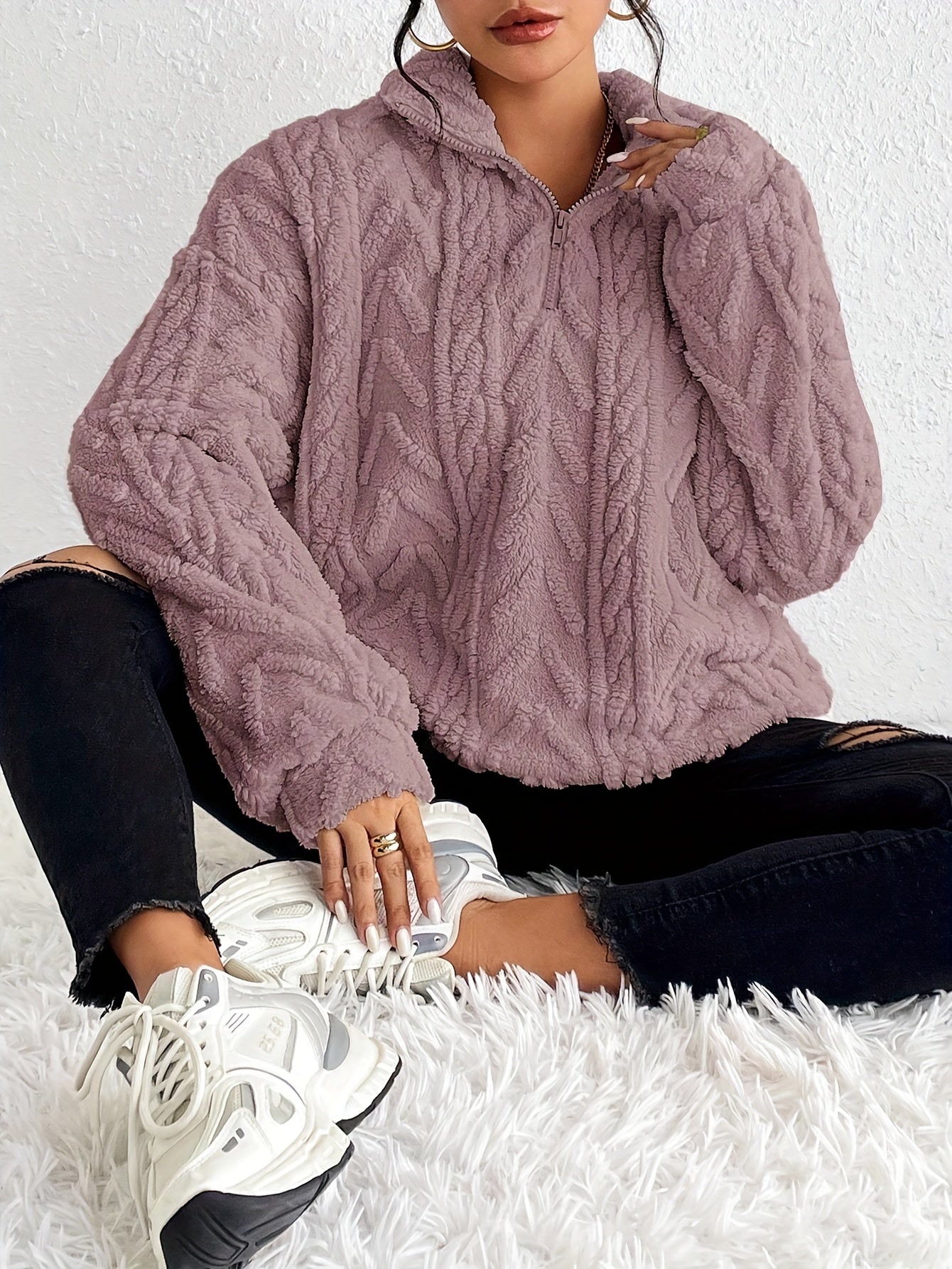 CLARE - Warm Knit Sweater