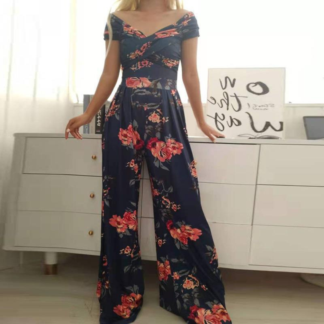 EPIFANY – Chic Summer Wide-Leg Jumpsuit