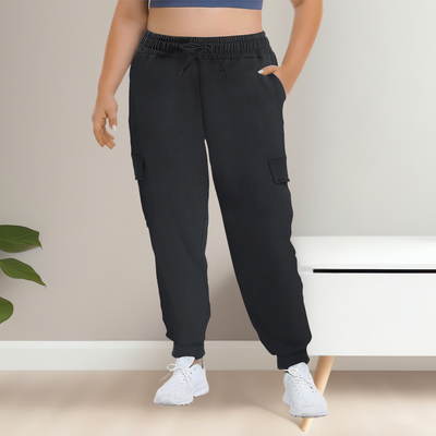 XEXILIA - Casual Plus Size Waist Cargo Pants