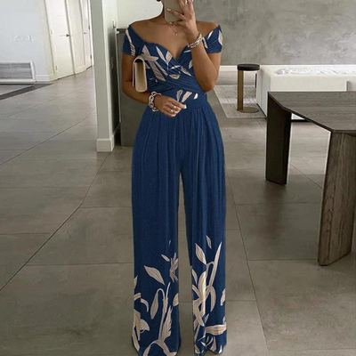 EPIFANY – Chic Summer Wide-Leg Jumpsuit