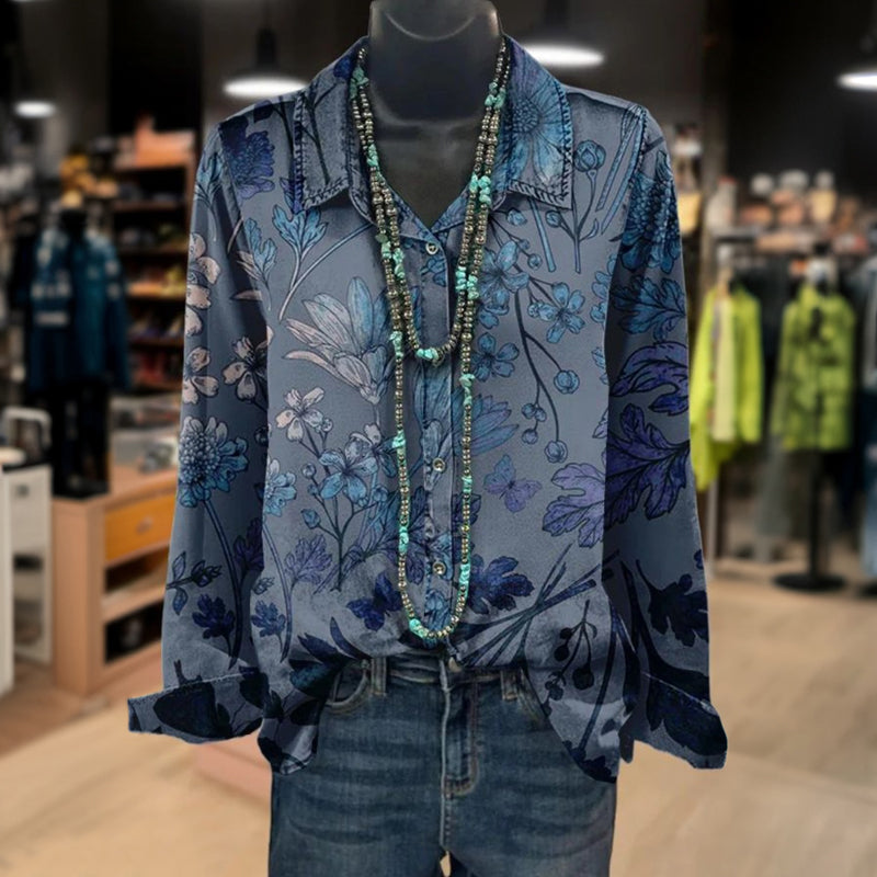 Casual Floral Print Shirt