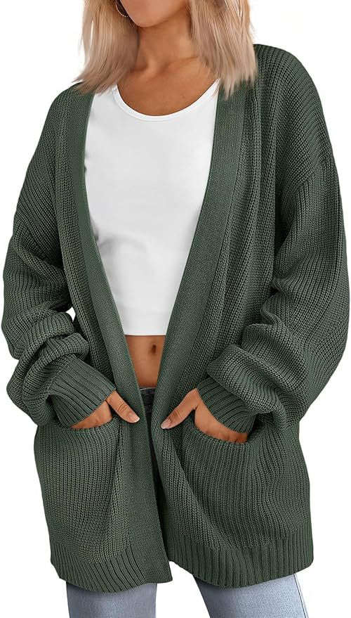 HANSEL - Lightweight Loose V-Neck Cardigan