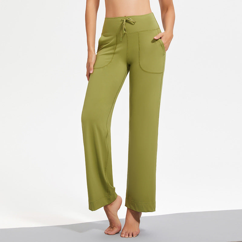 BETHANY - High-Waist Wide-Leg Pants