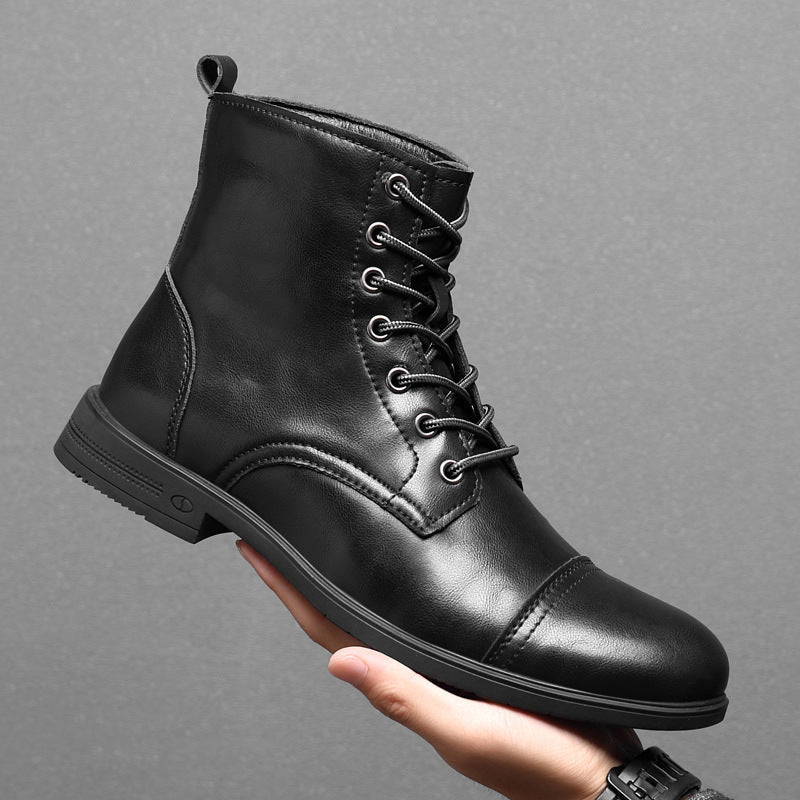 Morgan | Faux Leather Ankle Boots