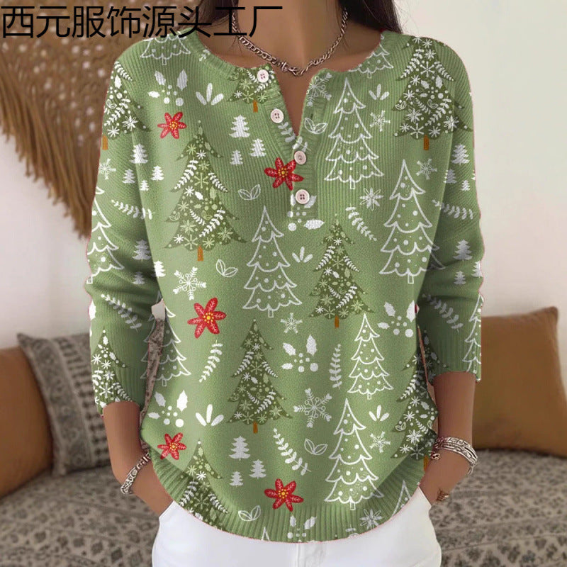 Kaitlan – Elegant Christmas Sweater