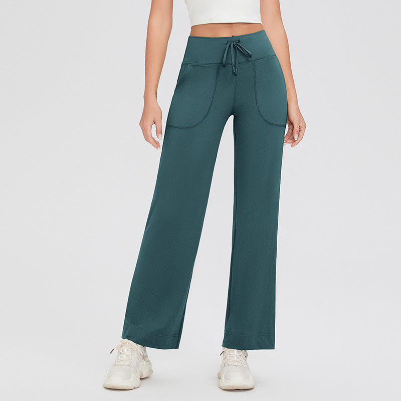 BETHANY - High-Waist Wide-Leg Pants