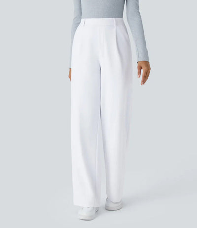 MONAH - Casual Wide Leg Minimalist Trouser