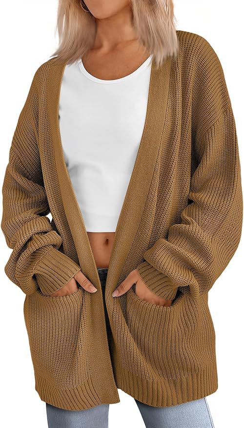 HANSEL - Lightweight Loose V-Neck Cardigan