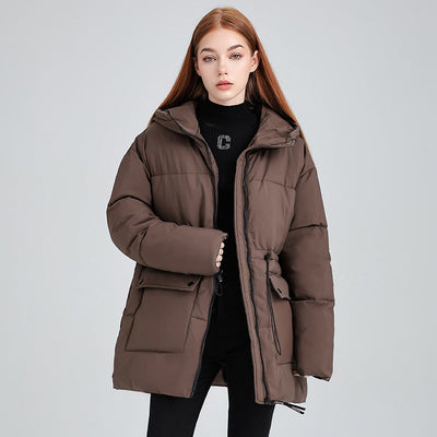 GWYNETH - Comfy Zip-Up Hooded Puffer Jacket