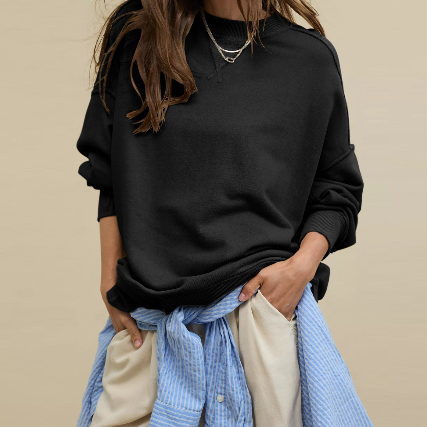 ANNE – Relaxed Fit Classic Sweatshirt