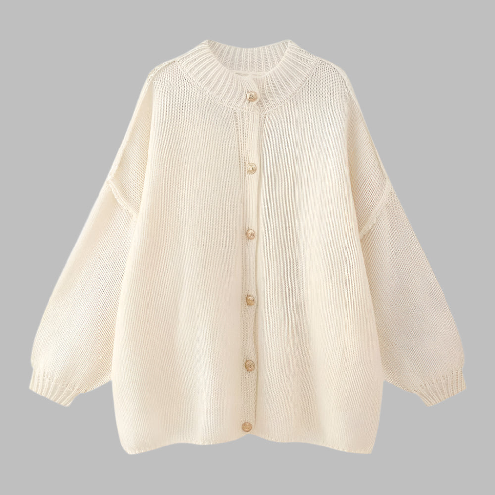 GANI – Classic Botton-Up Long Sleeve Cardigan