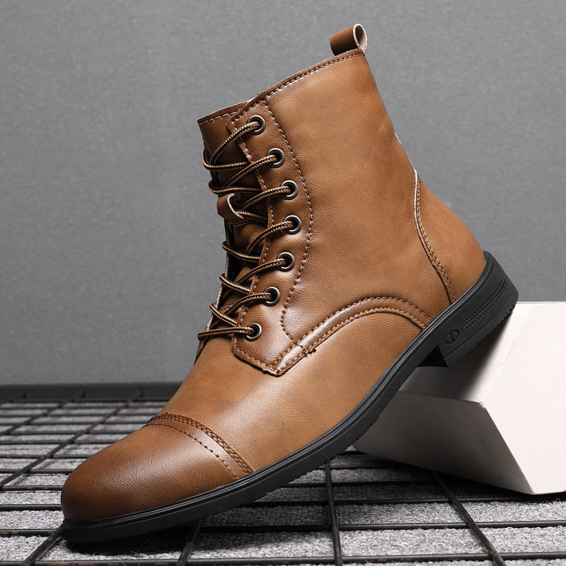 Morgan | Faux Leather Ankle Boots