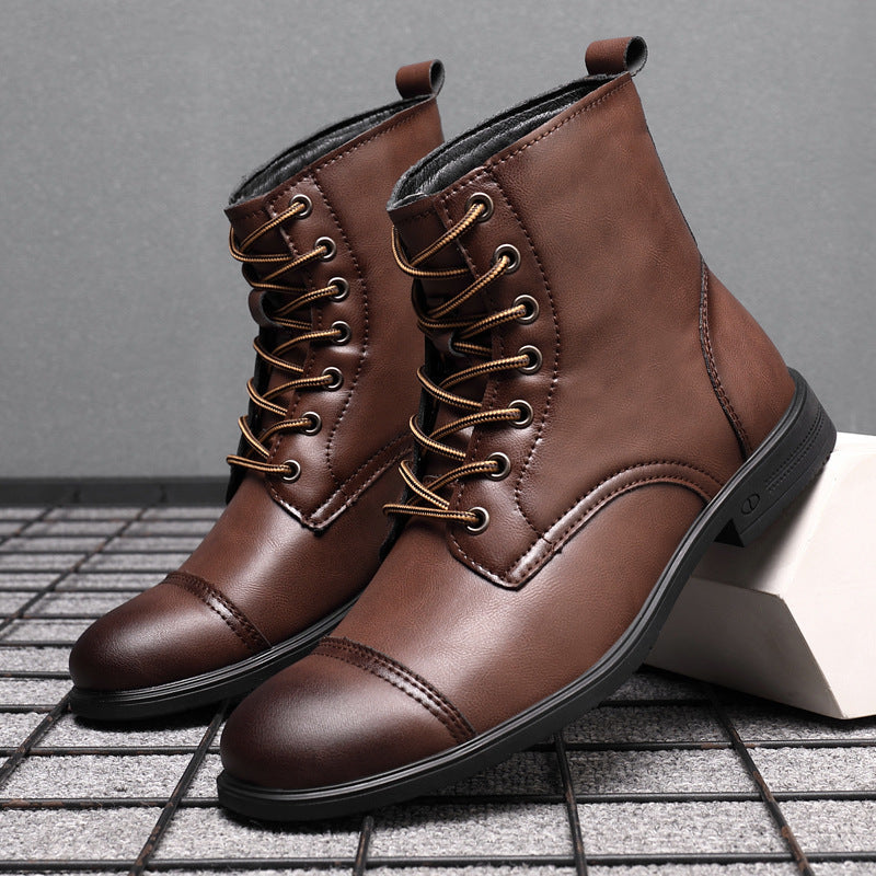 Morgan | Faux Leather Ankle Boots