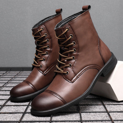 Morgan | Faux Leather Ankle Boots