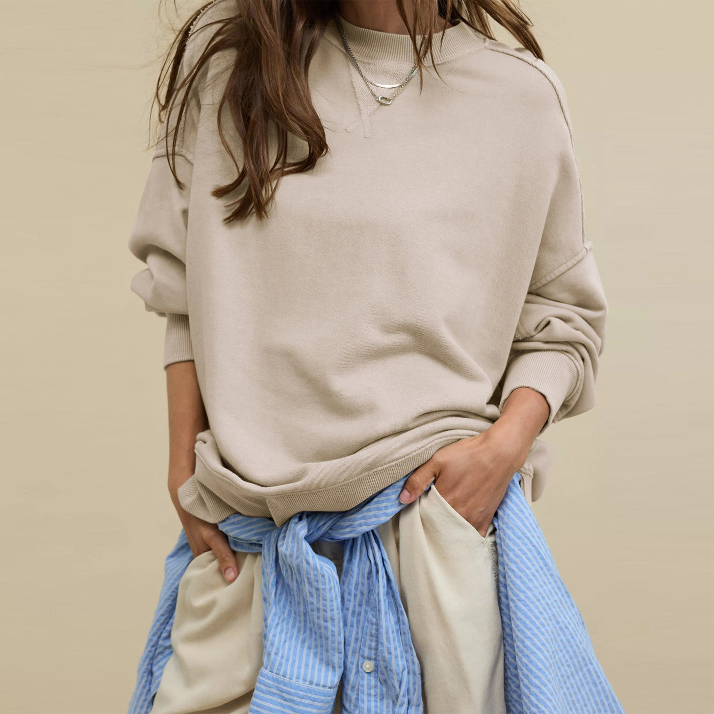 ANNE – Relaxed Fit Classic Sweatshirt