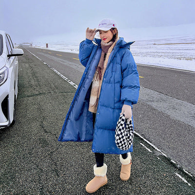 LEMI - Comfy Waterproof Hooded Long Puffer Jacket