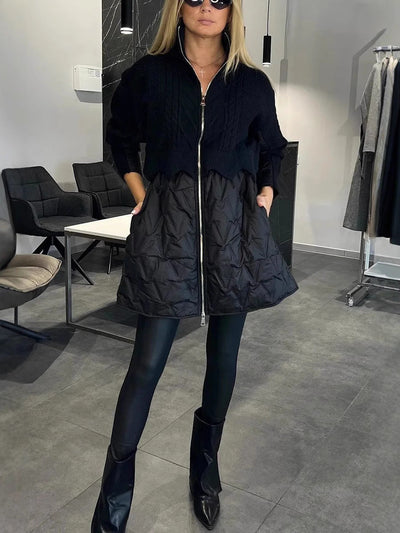 MAIREAD - Quilted Hybrid Jacket