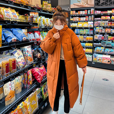 LEMI - Comfy Waterproof Hooded Long Puffer Jacket