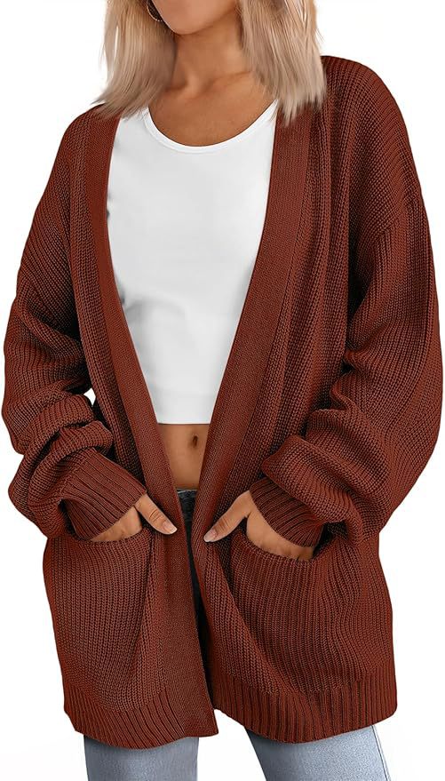 HANSEL - Lightweight Loose V-Neck Cardigan