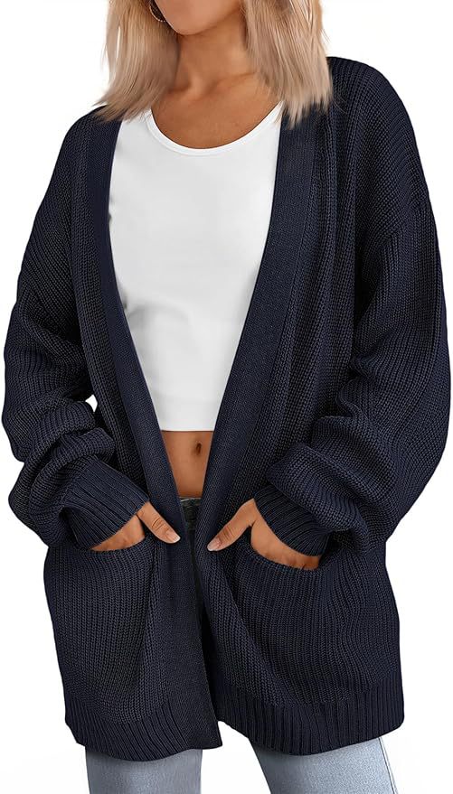 HANSEL - Lightweight Loose V-Neck Cardigan